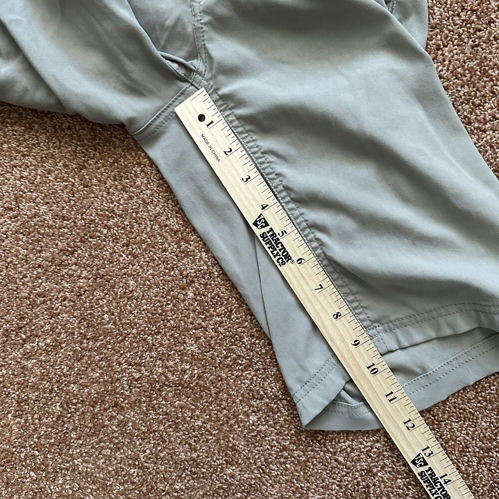 PrAna Bermuda Shorts Size 0 XS Tan Stretch Hiking Outdoors Gorpcore Safari Camp - Picture 8 of 8